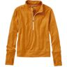 Women's VentureSoft Pullover, Quarter-Zip Toffee Marl Small, Synthetic L.L.Bean