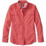 Women's Tropicwear Shirt, Long-Sleeve Rhubarb Extra Large, Synthetic/Nylon L.L.Bean