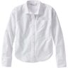 Women's Signature Boyfriend Oxford Shirt White Medium, Cotton L.L.Bean