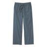 Women's Stretch Ripstop Pull-On Pants, Wide-Leg Ankle Rangeley Blue M Petite, Cotton L.L.Bean