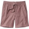 Women's Stretch Ripstop Pull-On Shorts, 7" Smoky Mauve 1X, Cotton L.L.Bean