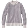 Women's Signature Original Cotton Sweater, Rollneck Novelty Oatmeal Birdseye Large, Cotton/Cotton Yarns L.L.Bean