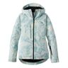 Women's Wildcat Waterproof Ski Jacket, Print Sea Salt Camo 1X, Synthetic/Nylon L.L.Bean