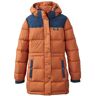 Women's Mountain Classic Down Parka, Colorblock Auburn/Bright Mariner XXS, Synthetic/Nylon L.L.Bean