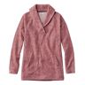Women's Heritage Marled Fleece, Shawl Collar Deep Wine Heather Extra Small, Polyester Cotton Polyester L.L.Bean