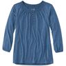 Women's Camden Hills Tee, Three-Quarter-Sleeve Bright Mariner Small, Tencel Blend L.L.Bean