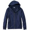 Women's Peaks Island Full-Zip Hoodie Classic Navy Medium, Cotton L.L.Bean