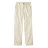 Women's Signature Easy-Cotton Pleated Chinos, Ankle Khaki Stone 12 L.L.Bean
