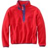 Adults' Classic Fleece Pullover Lobster Red WM/MS L.L.Bean