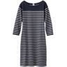 Women's Heritage Mariner Dress, Stripe Classic Navy/Sea Salt 2X, Cotton L.L.Bean