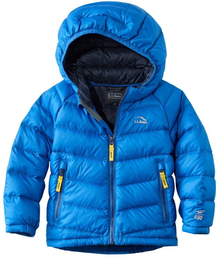 Infants' and Toddlers' Ultralight 650 Down Jacket Deep Sapphire 2T, Synthetic Nylon L.L.Bean