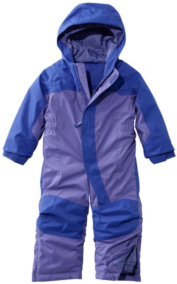 Infants' and Toddlers' Cold Buster Snowsuit Bright Sapphire/Deep Periwinkle 12-18 m, Synthetic/Nylon L.L.Bean