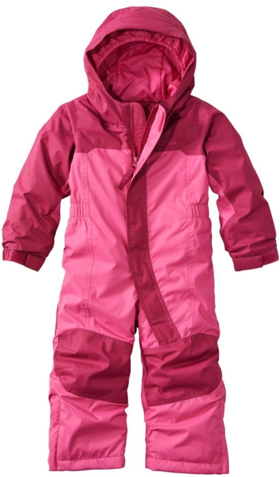 Infants' and Toddlers' Cold Buster Snowsuit Pink Berry/Dark Raspberry 12-18 m, Synthetic/Nylon L.L.Bean