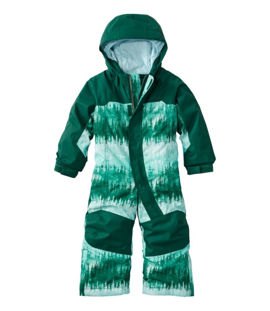 Infants' and Toddlers' Cold Buster Snowsuit, Print Warm Teal Tree Camo 12-18 m, Synthetic/Nylon L.L.Bean