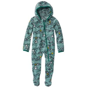 Infants' Fitness Fleece Bunting Mineral Blue/Mountains 12-18 m L.L.Bean