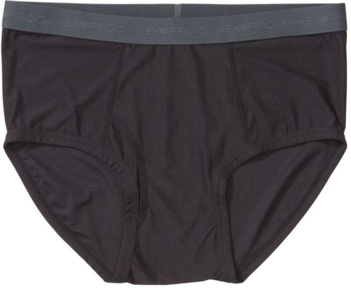 Men's ExOfficio Give-N-Go Brief 2.0 Black XXL, Synthetic/Nylon