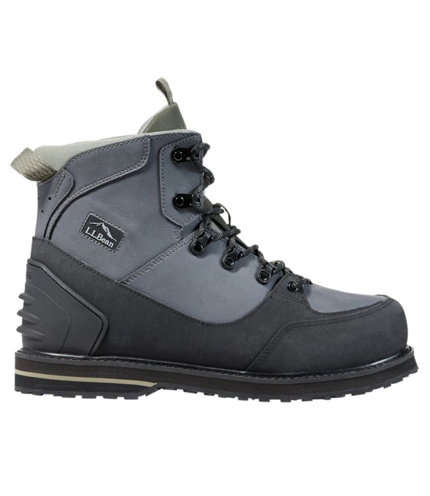 Men's Emerger Wading Boots, Studded Dark Gray 11(D), Neoprene/Eva Foam L.L.Bean