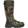 Men's Lacrosse Insulated 1000G Alphaburly Pro Boots, 18" Mossy Oak Country DNA 15(D), Rubber/Neoprene