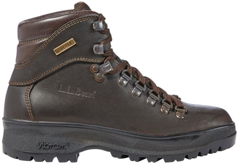 Women's Cresta GORE-TEX Hiking Boots, Leather Dark Brown 8.5(B), Leather/Rubber L.L.Bean