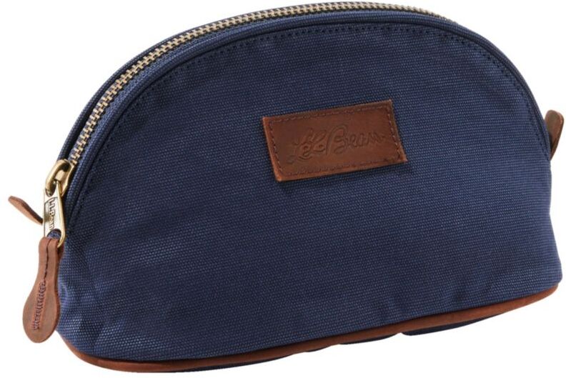 Stonington Daily Carry Organizer Navy, Canvas/Leather L.L.Bean