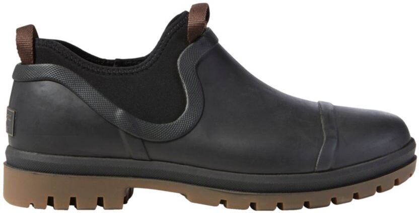 Women's Rugged Wellie Shoes, Slip-On Black 11(B), Rubber L.L.Bean