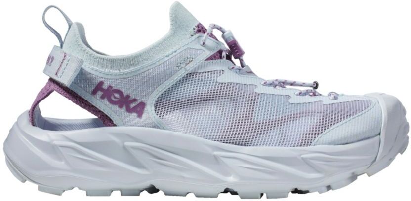 Women's HOKA Hopara 2 Sandals Illusion/Amethyst 8.5(B), Rubber/Neoprene