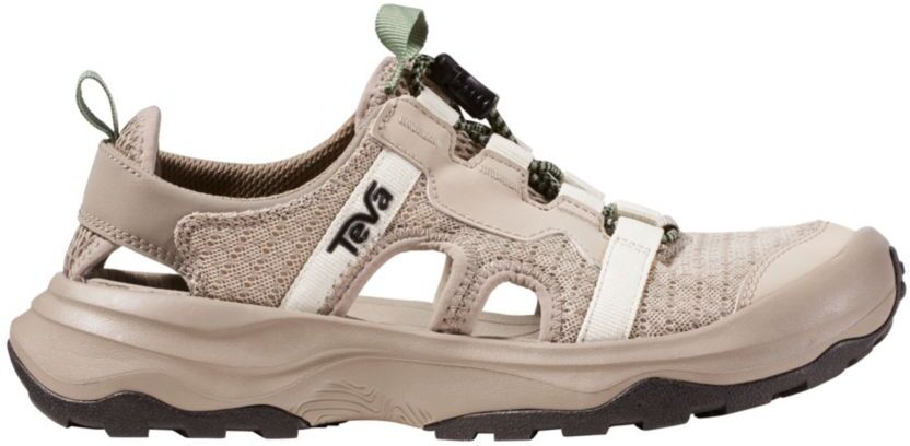 Women's Teva Outflow CT Sandals Feather Grey/Desert Taupe 10(B), Polyester/Rubber