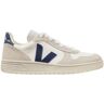 Women's VEJA V-10 Sneakers, Mesh White/Nautico 38(B), Suede Leather/Rubber/Plastic