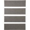 Everyspace Recycled Waterhog Mat, Stair Treads, Set of Four Medium Gray, Rubber L.L.Bean