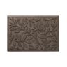 Heavyweight Recycled Waterhog Doormat, Woodland Leaf Greige Large, Rubber L.L.Bean