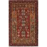 Momeni Double Border Wool Hooked Rug, Sienna Multi 7'6"x 9'6"