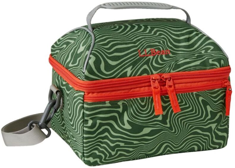 Flip-Top Lunch Box, Print Lily Pad Water Camo, Polyester L.L.Bean