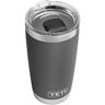 Yeti Rambler Tumbler With MagSlide Lid, 20 oz. Charcoal, Stainless Steel