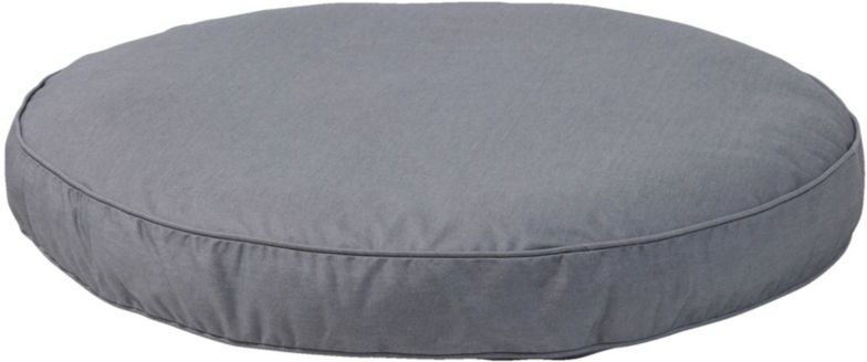 Premium Denim Dog Bed, Round Platinum Large, Twill L.L.Bean