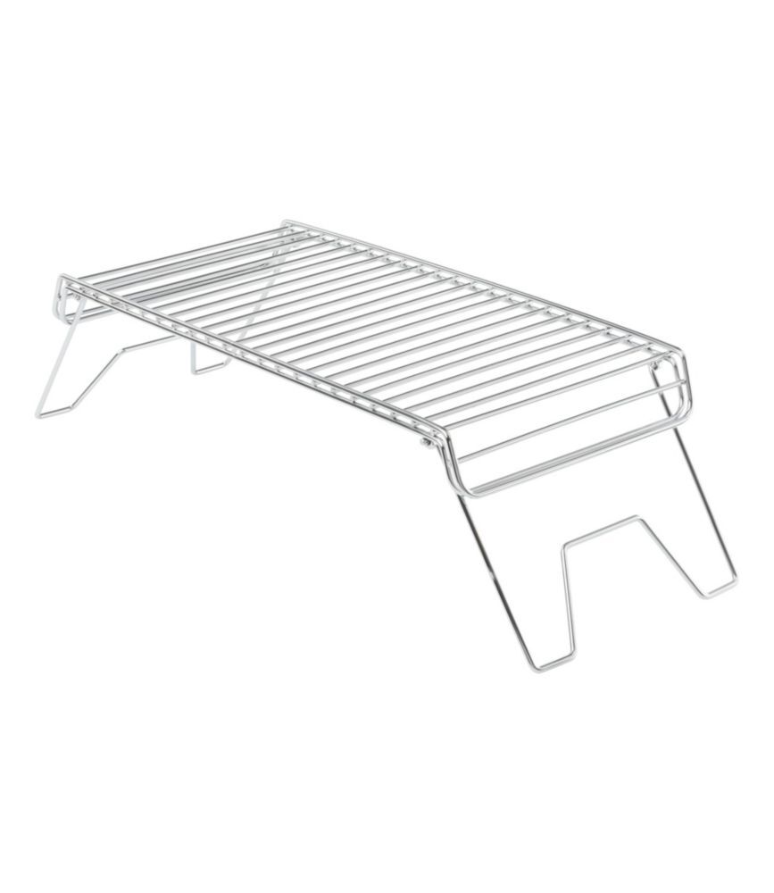 GSI Outdoors Folding Campfire Grill Stainless, Stainless Steel