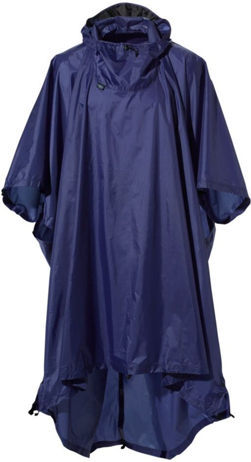 Adults' Sea to Summit Nylon Tarp Poncho Blue