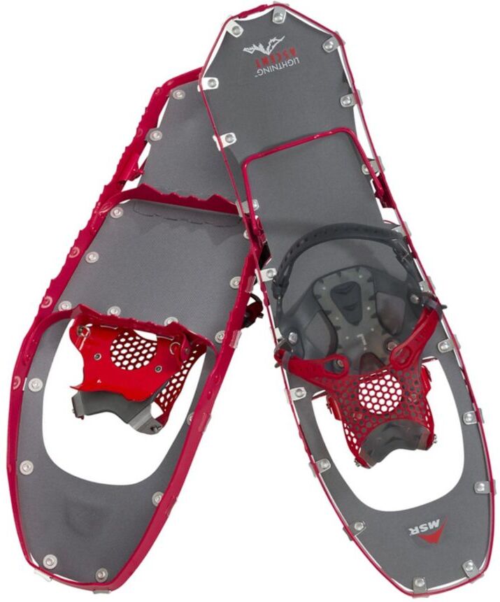 Women's MSR Lightning Ascent Snowshoes Raspberry 25"