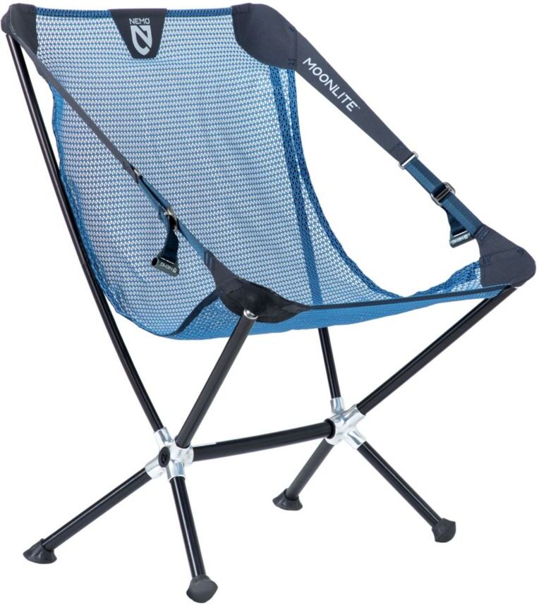 Nemo Moonlite Reclining Camp Chair Blue Horizon, Aluminium