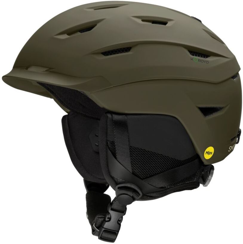 Adults' Smith Level Ski Helmet Matte Forest Small