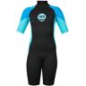 Kids' NRS Shorty Wetsuit Black Large, Neoprene