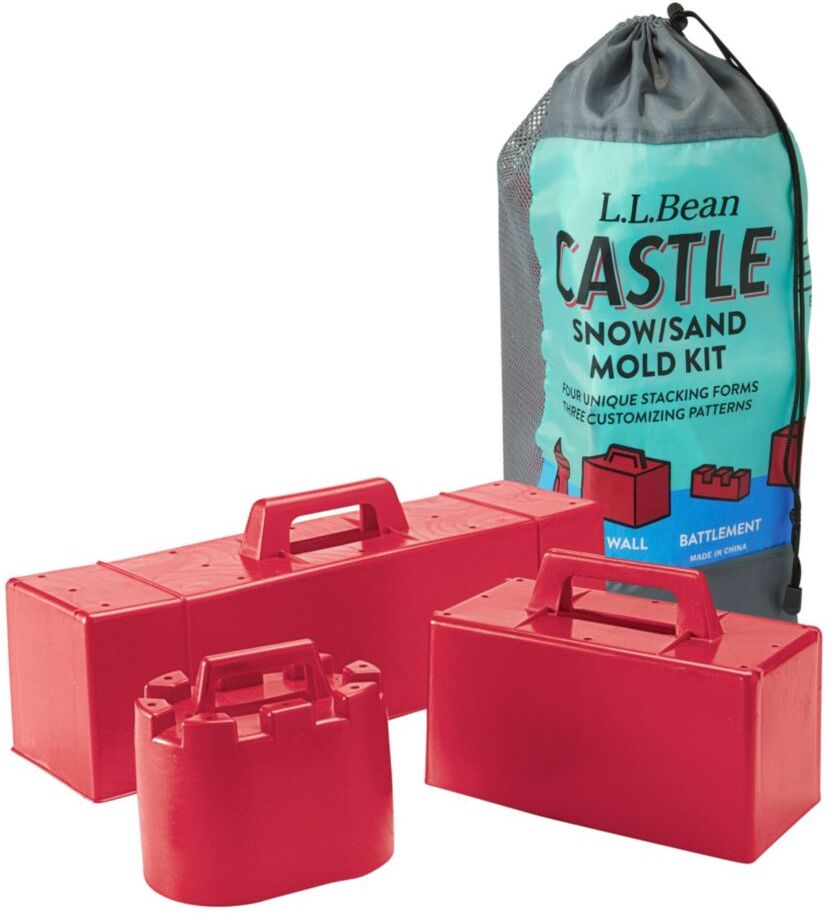 Castle Snow/Sand Mold Kit Red Castle L.L.Bean