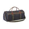 Waxed Canvas Duffle, Medium Classic Navy, Waxed-Canvas/Leather L.L.Bean