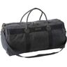 Waxed Canvas Duffle, Large Black, Waxed-Canvas/Leather L.L.Bean