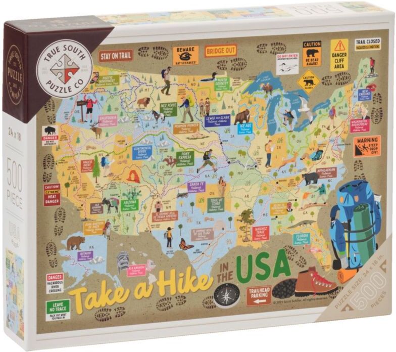 Take A Hike Puzzle, 500 pieces Multi