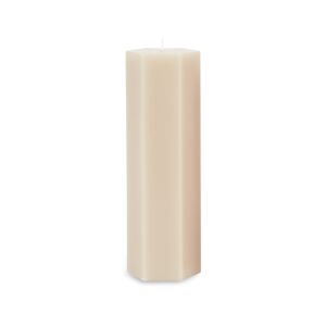 The Floral Society Fancy Hexagon Pillar Candle