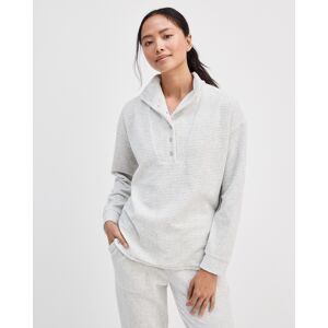 Haven Well Within Velour Corduroy Pullover - Light Grey - XXL Haven Well Within - female
