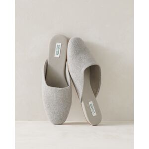 Haven Well Within Felted Mule Slippers - Grey - 11 Haven Well Within - female