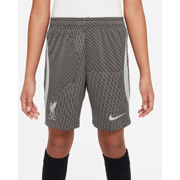 Liverpool FC LFC Nike Youth 23/24 Strike Training Shorts Grey - XS