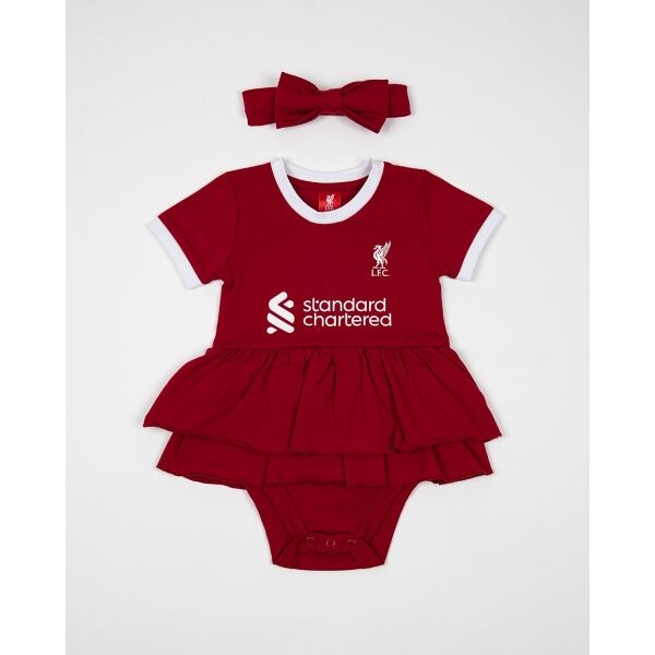 Liverpool FC LFC 23/24 Home Baby Frill Bodysuit - Red - 6-9