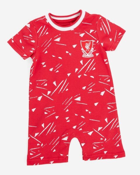 Liverpool FC LFC 89 Home Baby Romper - Red - 9-12